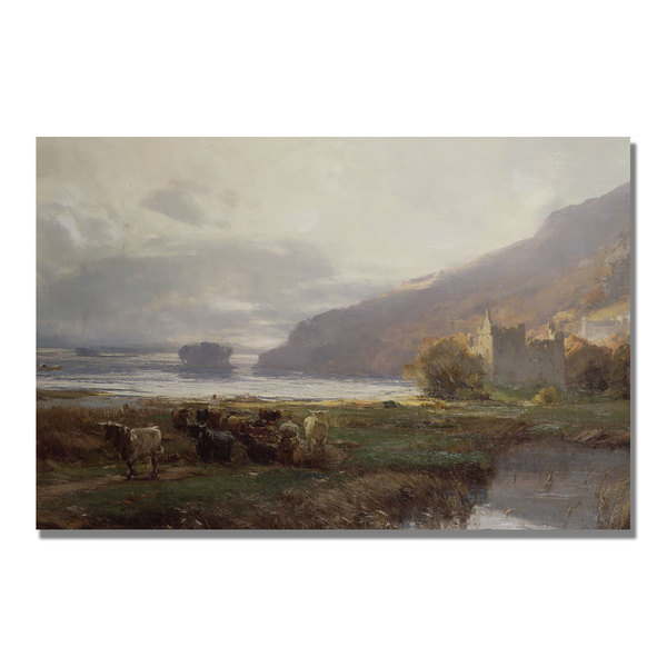Trademark Fine Art David Farquharson 'Kilchurn Castle' Canvas Art, 30x47 BL0938-C3047GG